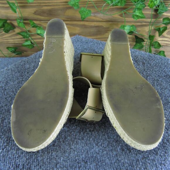 Steve Madden Women's Radli Ankle Strap Beige Leather 9 Medium Gently Used‎ 2025 - Picture 8 of 8